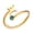 Gemini, variant on Zodiac Constellation Rings for Women Sign Cute Open Adjustable Cubic Zirconia Horoscope Stainless Steel Personalized Statement Sagittarius Jewelry Virgo