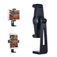 thumbnail image 1 of yeacher Adaptateur Universel de Trépied pour Tablette, Pince Réglable pour Tablette avec Trou de Vis de 1/4 Pouce, Support de Chaussure à Froid Double, Remplacement pour iPad Air/ iPad Mini/ iPad Pro, 1 of 7