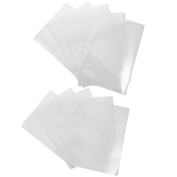 10 Pcs Stickers Clear Colorful Film Adhesive Paper