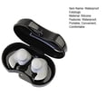 thumbnail image 7 of Joernso 1 Pair Bath Earplugs Easy to Wear Professional Non-slip Perfect Fitting Soft Assisted Swimming Comfortable Swimming Earplugs with Storage Box Swim Supply, 7 of 7
