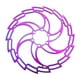 thumbnail image 5 of Rotor de freno de disco para bicicleta, sólido, 180/160/203 mm, con bloqueo central, perno hidráulico 180 mm, 5 of 9