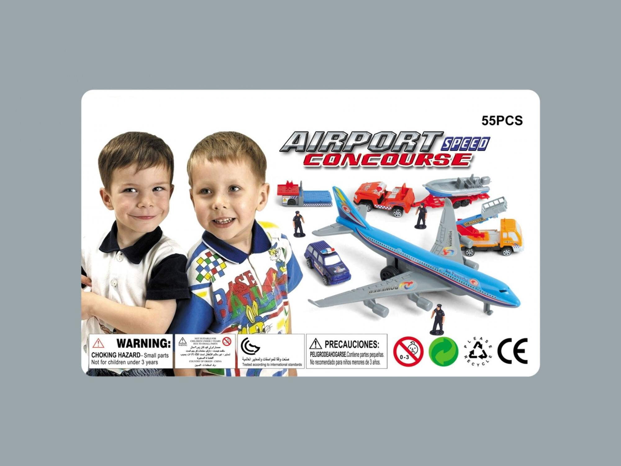 Kids Airport Playset 57-Piece PS02A Shop All Car Track