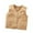 Khaki, variant on XBASW 0-6T Girls Boys Winter Fleece Vest for Baby Kids Warm Sleeveless Jacket Toddler Cartoon Plush Waistcoat Tops