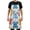 Colorful Watercolor Dogs, variant on Fish Paper Cutting Kitchen Apron with 2 Pockets Adjustable waterproof Cooking Aprons for Women Men Chef