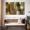 thumbnail image 3 of Elephant Stock Abstract Geometric Wall Art - Horizontal Canvas Wall Art - Living Room Wall Decor - Abstract Canvas - Gray And Brown Decor - 51" x 34", 3 of 8