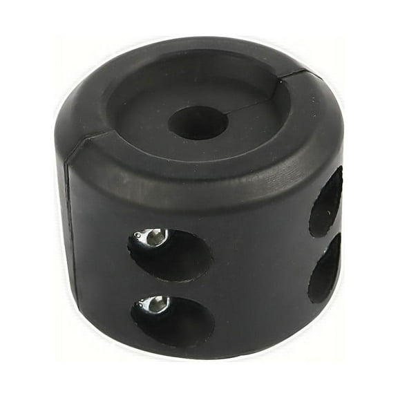 Quad Bike ATV UTV Winch Cable Hook Stop Rubber Cushion Stopper Black Universal