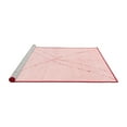 thumbnail image 2 of Ahgly Company Machine Washable Indoor Rectangle Solid Red Modern Area Rugs, 2' x 5', 2 of 4