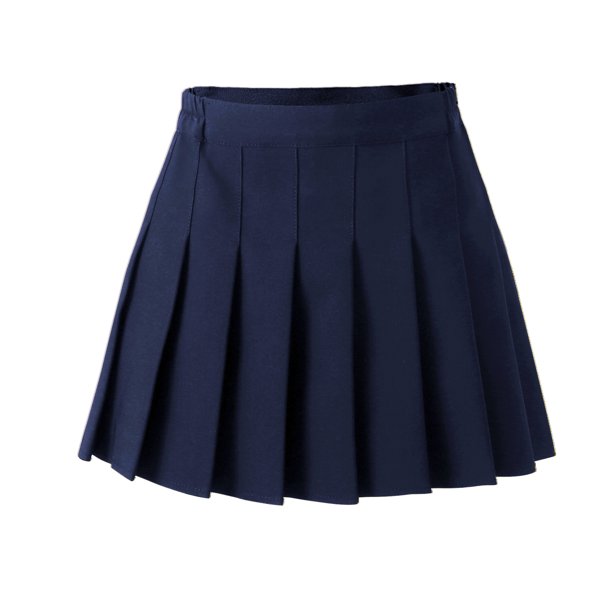 Falda de niña Ropa infantil Falda de verano para las cuatro estaciones Falda plisada para niña Falda corta de moda para niña