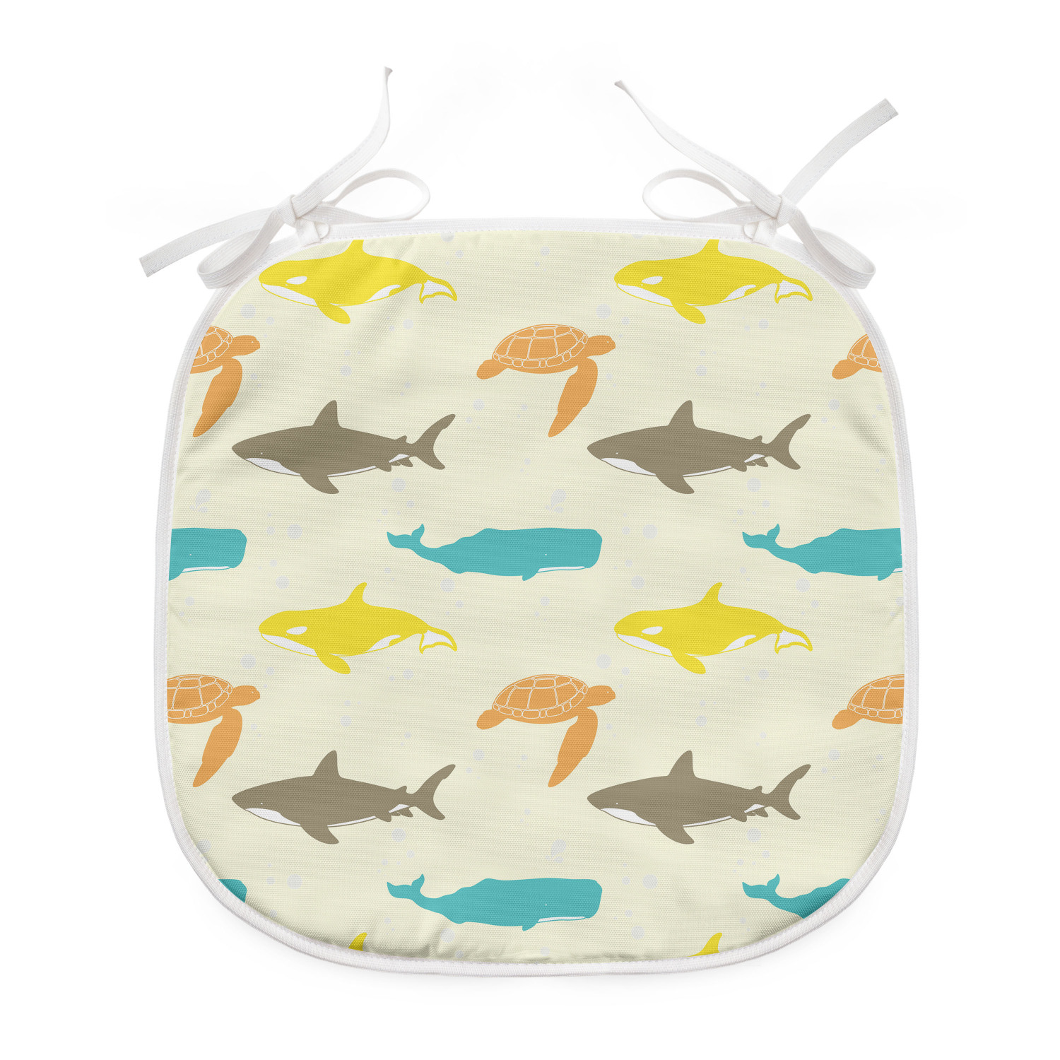 Animal Dining Chair Pad, Pattern with 