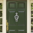 thumbnail image 1 of HONITANO Zinc Alloy Knocker Door Handle with Viewer for Home Security 1Pack, 1 of 7