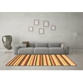 thumbnail image 3 of Ahgly Company Indoor Rectangle Abstract Brown Contemporary Area Rugs, 5' x 7', 3 of 4