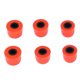 thumbnail image 2 of Tapones para Los oídos de repuesto CHAO espuma viscoelástica para auriculares 4,5 a 5 mm color rojo 6 unidades, 2 of 5