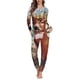 thumbnail image 2 of Conjunto de pijamas de manga larga para mujer, ropa de dormir informal y acogedora, jersey de otoño e invierno, regalos de navidad, 2 of 4