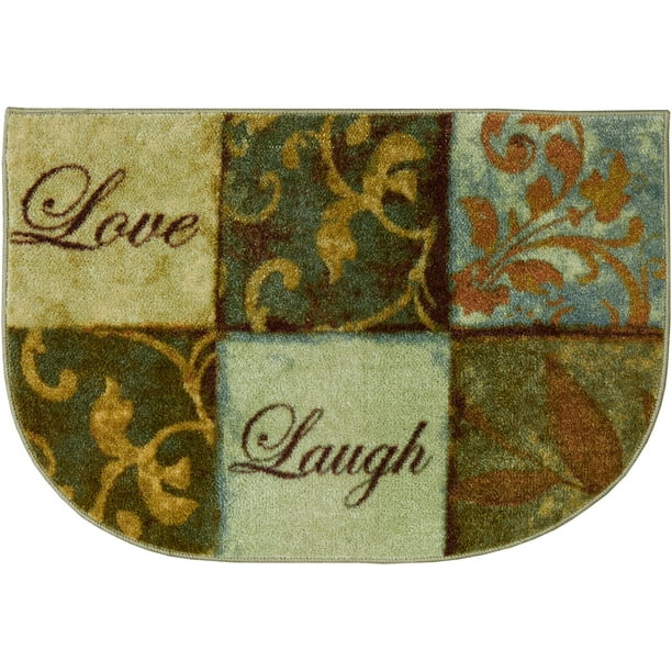 Mohawk Home New Wave Les Fleurs La Terre Rug Slice Multi, 20" x 30