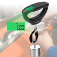 thumbnail image 2 of Portable Digital Postal Hanging Luggage Scale 110lbs 50kg, 2 AAA Batteries (Excluding) (Black), 2 of 4
