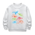 thumbnail image 2 of Bnwani Sweatshirt for Boys Crew Neck Long Sleeve Winter Warm Sweatshirt Printed Pullover, 2 of 3