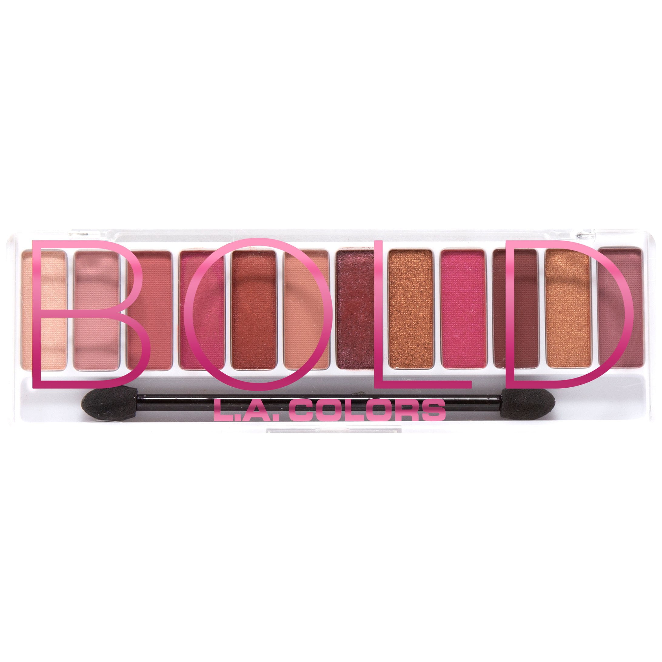 LA Colors 12 Color Eyeshadow Palette Bold