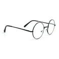 thumbnail image 5 of 3 Pairs Reading Glasses Round Metal Vintage Retro Readers for Mens Womens, 5 of 5