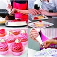 thumbnail image 6 of 1Pc Reusable Piping Bags Silicone Pastry Bags for Baking Cookie, Piping Bags Cake Cupcake Cookies Decorating Bags for Icing and Frosting, 8.86x15.94 inch, 6 of 8