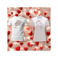 thumbnail image 1 of Duo De Playeras De Bubu Y Dudu Brincando Para Un Abrazo Color Blanco Talla Chica Marca Emil SaEs, 1 of 4