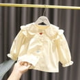 thumbnail image 7 of Chenyin 9M-4T Girls Embroidery Shirt for Newborn Toddler Long Sleeved Blouses Tops Baby Spring Fall Cotton Cardigan Tee Shirt for Girls, 7 of 7