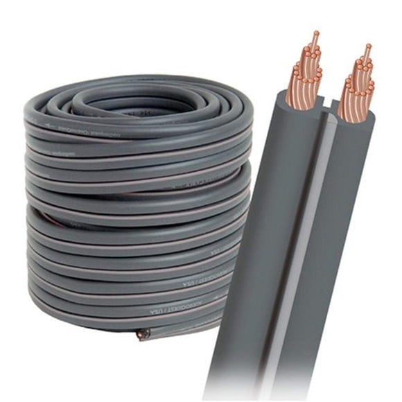 Cable de altavoz AudioQuest G-2 16 AWG 15,2 m gris