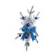 thumbnail image 4 of Guirnaldas artificiales navideñas BLESIY 60 cm Lazo azul decoración, 4 of 8