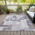 thumbnail image 6 of Addison Rugs Chantille Indoor/Outdoor Transitional Modern Lavender Washable Rectangle Rug, 3' x 5', 6 of 6