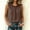 Coffee, variant on Zivyakyron Casual Women Tank Top Summer Ribbed Sleeveless Cotton Linen Womens Tops Classical Loose Plain Clothes