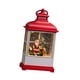 thumbnail image 4 of Linterna de nieve iluminada navideña con caja de música para decoración del hogar, linterna Musical parpadeante para dormitorio de niños y sala de est Papá Noel rojo, 4 of 8