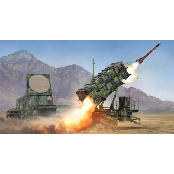 Trumpeter Models M901 Patriot SAM Launching Station & AN/MPQ53-53 Radar Set of MIM104 Patriot SAM System New
