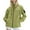 ZA-Green-lightweight rain jacket, variant on Wiyuqeen Rain Jackets Women Waterproof Softshell Cycling Windbreaker Cold Weather Running Jacket Hooded Hiking Coat with Pocket