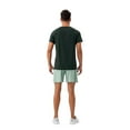 thumbnail image 7 of Men's Lightweight Performance T-Shirt with Moisture-Wicking Fabric and Raglan Sleeves - Large, Olive Green, 7 of 7