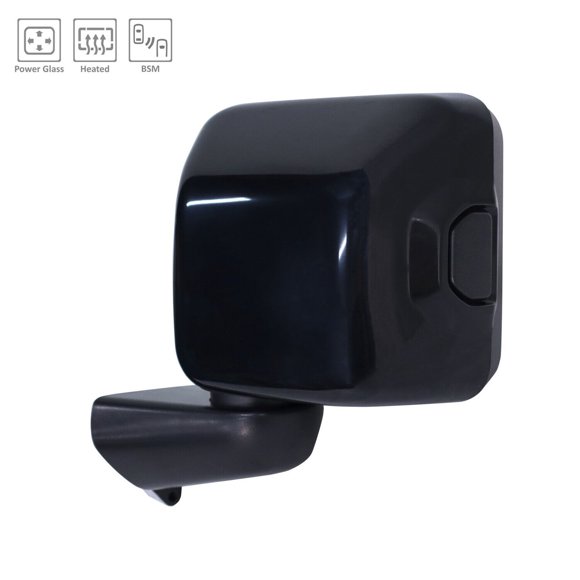 DOOR MIRROR LH POWER PTM HTD W/BLIND SPOT REPLACEMENT FOR JEEP WRANGLER JL 2022 PARTSLINK NUMBER CH1320527