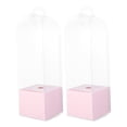 thumbnail image 4 of 2Pcs Fleurs Boîtes d'Emballage Simples Fleurs Roses Boîtes d'Emballage de Fleuriste, 4 of 8