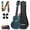 BLUE BIRD, variant on AODSK 23" Concert Ukulele Kit with Case, Clip-On Tuner, Strap, Nylon Strings, Picks, Online Lesson, Ukelele Adult Beginner Series AUC-P06