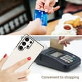 thumbnail image 6 of Decase for Samsung Galaxy S24 2024 New Case Wallet,Ultra Thin Scratch-resistant Leather Cover Retro Shockproof Magnetic Clasp Card Case Shell p0for Galaxy S24,White, 6 of 7