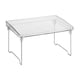 thumbnail image 2 of Organizador apilable transparente de plástico para mesa, para maquillaje, utensilios de cocina, papelería, un nivel, tamaño libre., 2 of 14