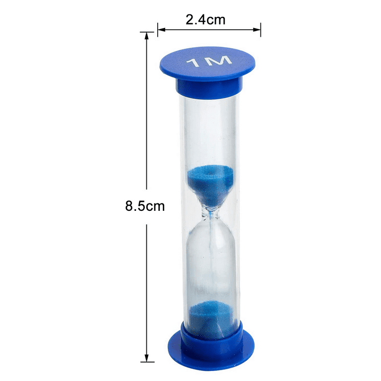 Sand Timer Hourglass Timer Decor Small Sand Glass Sand Clock Timer Colorful Sand Timer for Cooking Game School Brushing Children s Teeth Home