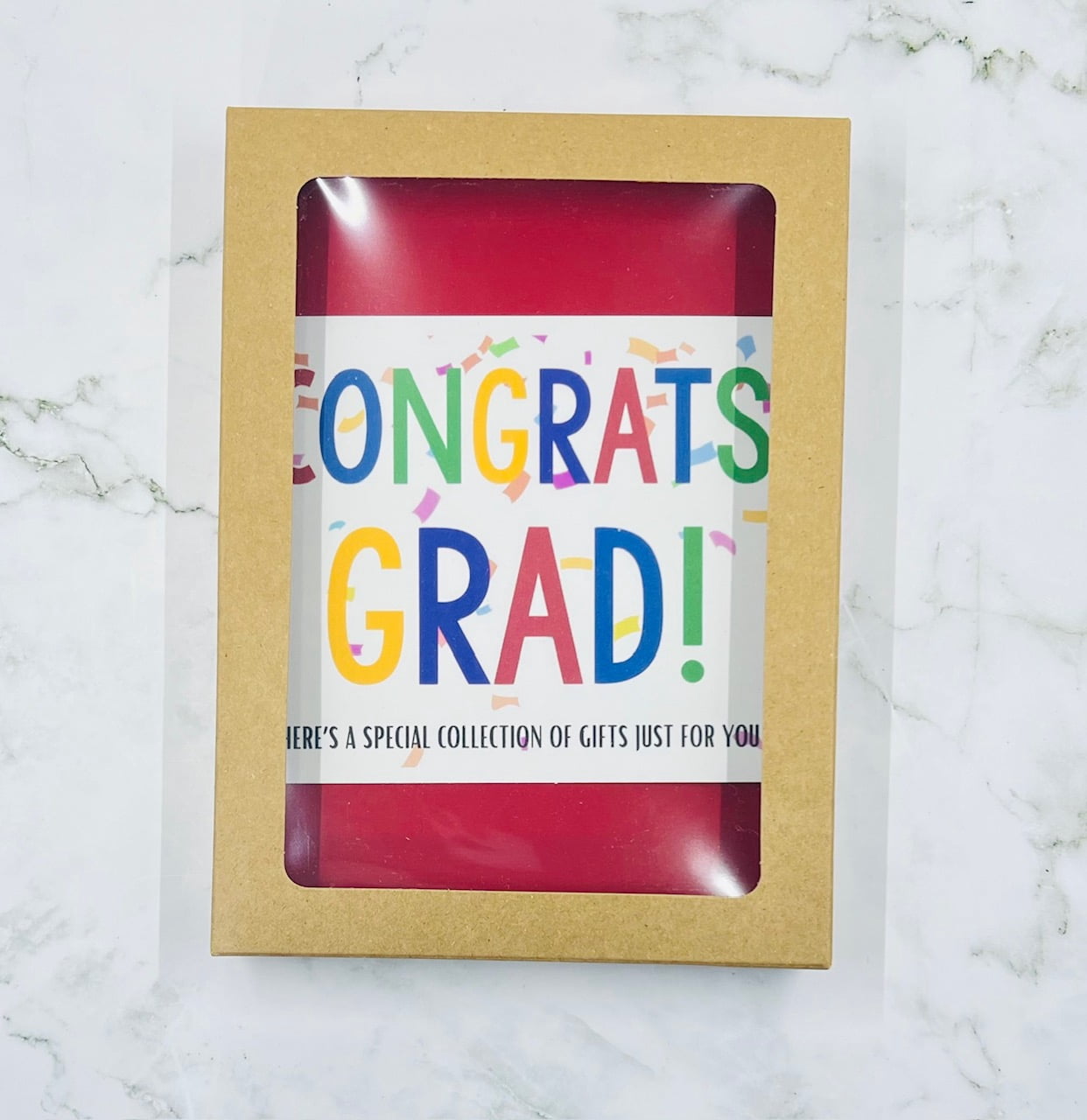 Graduation Waterfall Gift Card Booklet (Red Booklet)