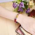 thumbnail image 5 of Pulsera de cuentas de piedras preciosas de cristal de 7 chakras para curación para mujer, pulsera elástica con cuentas de la suerte con equilibrio de reiki y yoga de piedra natural para meditación Mar, 5 of 5