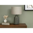 thumbnail image 5 of Lighting, 24"H, Table Lamp, Grey Concrete, Beige Shade, Contemporary, 5 of 8