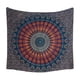 thumbnail image 1 of Mandala colgante de pared, tapiz floral dorado para cama, tela colgante impresa, 1 of 5