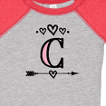 thumbnail image 4 of Inktastic Letter C Monogram Tribal Arrow Girls Baby Bodysuit, 4 of 5