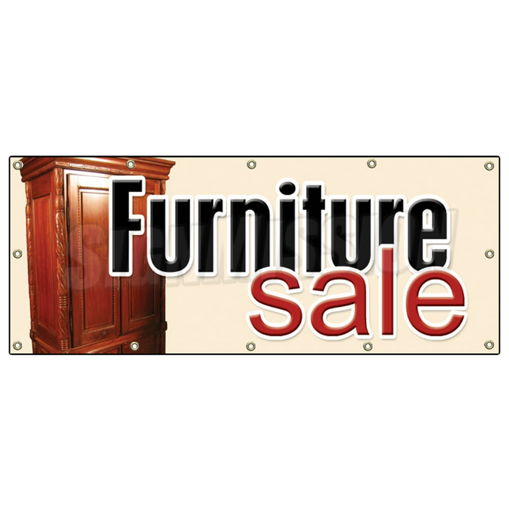 48"x120" FURNITURE SALE BANNER SIGN store signs sign sofa recliner