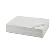 White Craft Paper - 100 Sheets of 18" x 24"; Ideal for Paints, Wall Art, Easel Paper, Gift Wrapping Paper and Kids Crafts - Made in USA