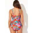 thumbnail image 2 of Swimsuits for All Women's High Neck Wrap One Piece Swimsuit, 2 of 6