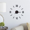 thumbnail image 3 of 3D DIY Roman Numbers Acrylic Mirror Wall Sticker Clock Home Decor Mural Decals, 3 of 3