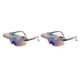 thumbnail image 2 of Sonducket Gafas de sol para ciclismo, portátiles, a prueba de sol, a prueba de viento, ergonómicas, resistentes a la intemperie, bicicletas, Type6 NO6, 2 of 6
