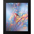 thumbnail image 2 of Love Grams 19x24 Black Modern Framed Museum Art Print Titled - Robin in Blue, 2 of 5